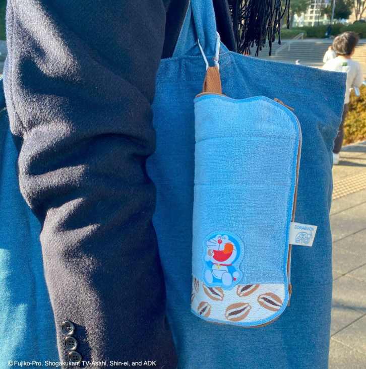 多啦A夢豆沙包毛巾Pouch