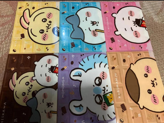 Chiikawa x Lotte 情人節A5 Case 食朱古力Set