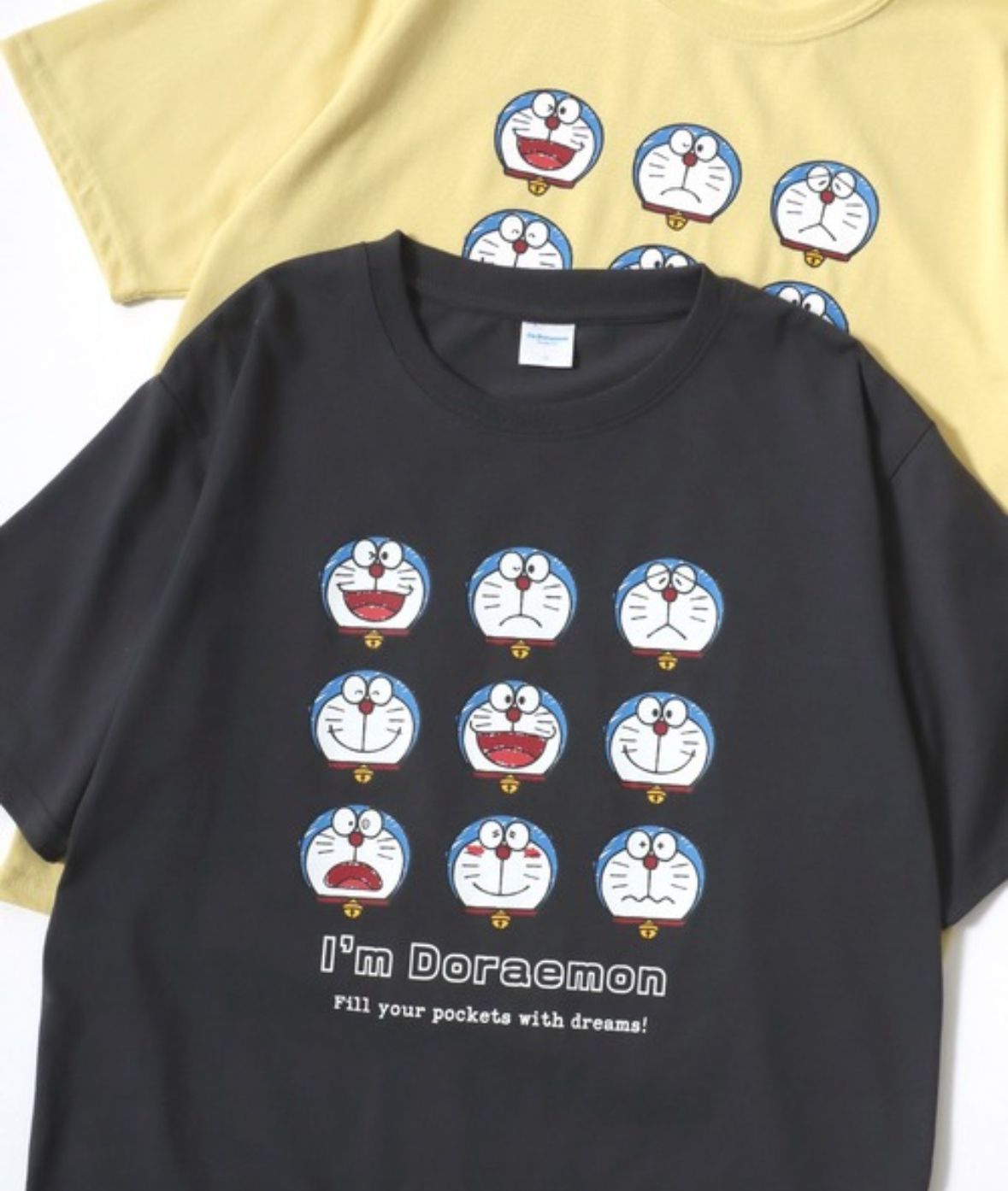 多啦A夢多表情T-Shirt