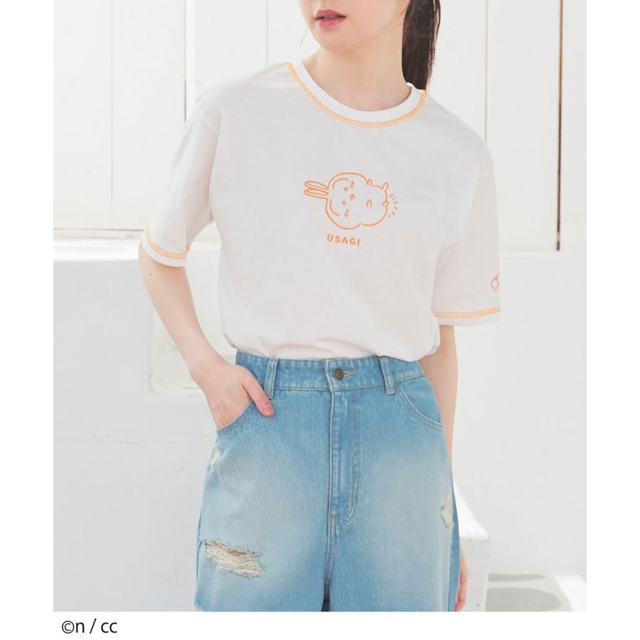 Chiikawa x Honey 印花T-shirt