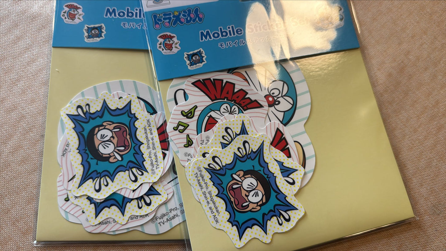 多啦A夢防水手機貼紙