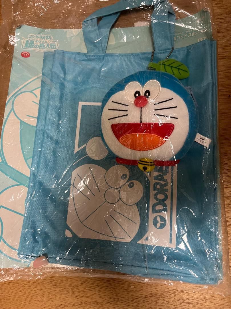 2008出品多啦A夢 tote bag連pouch