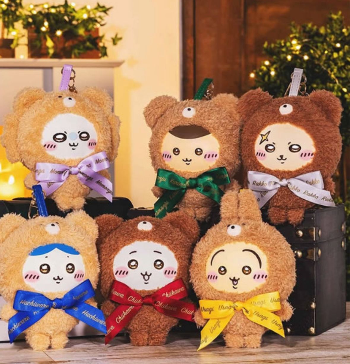 Chiikawa 聖誕熊仔公仔掛飾
