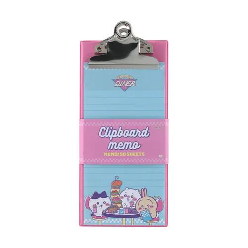 Chiikawa Diner Clipboard Memo