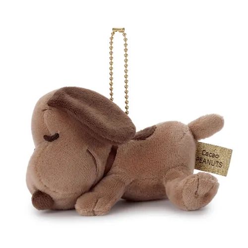 Cocoa x Snoopy 瞓覺公仔掛飾 啡色