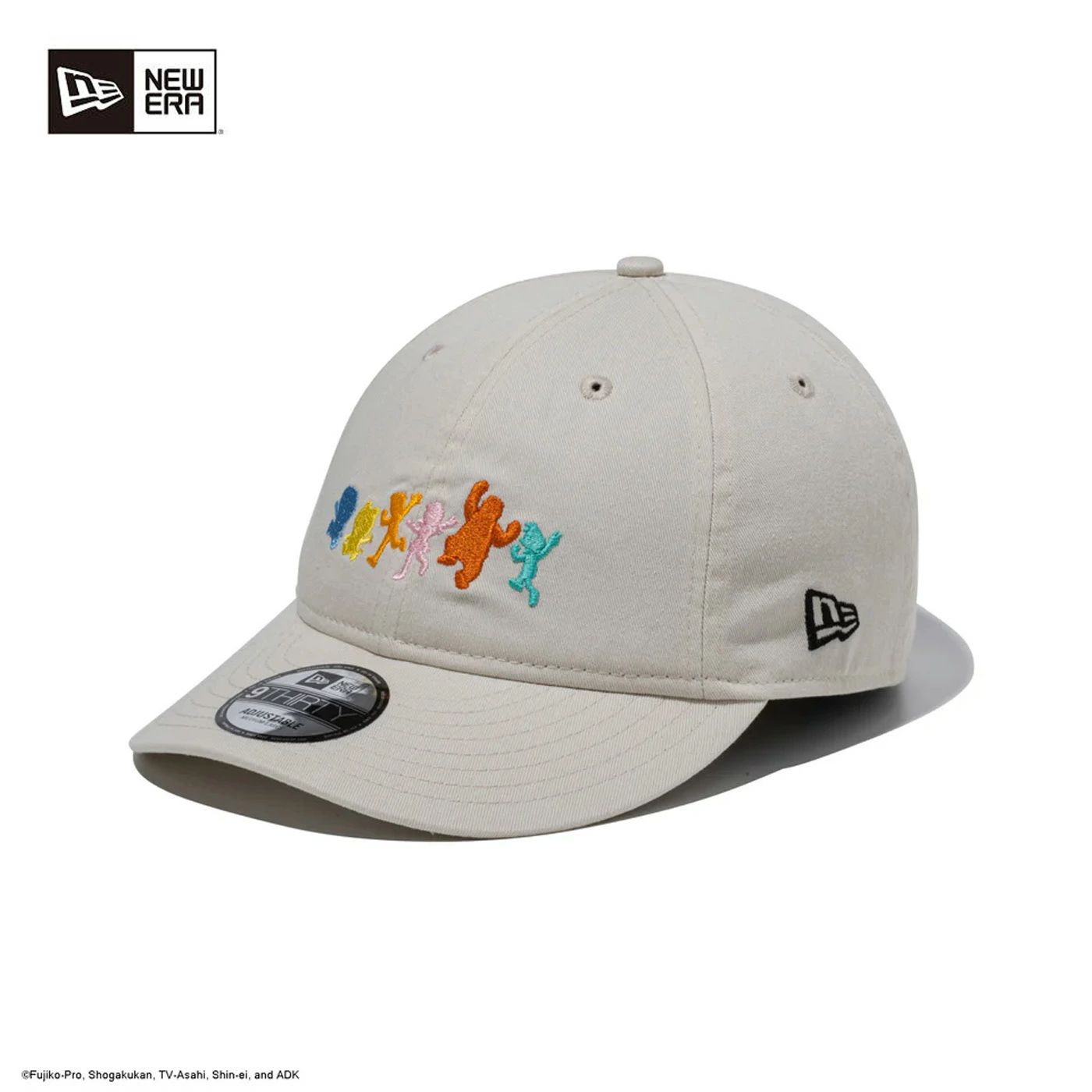 New Era x 多啦A夢 白色全角色Cap