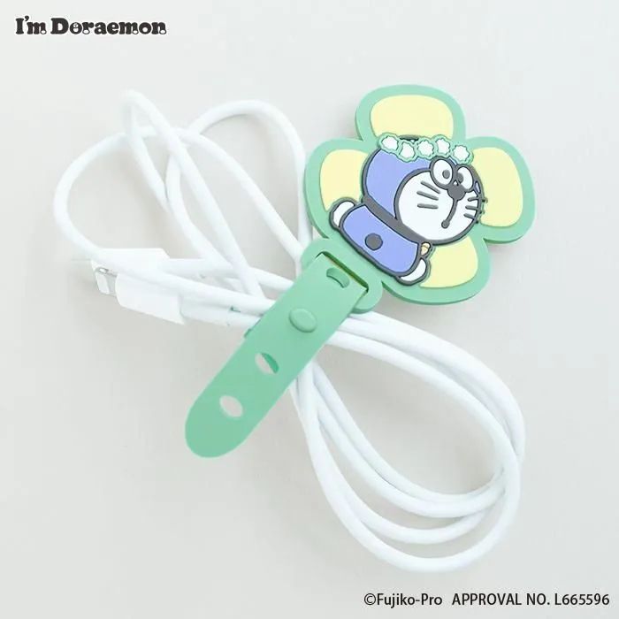 Flowering 多啦A夢 四葉草電線收納