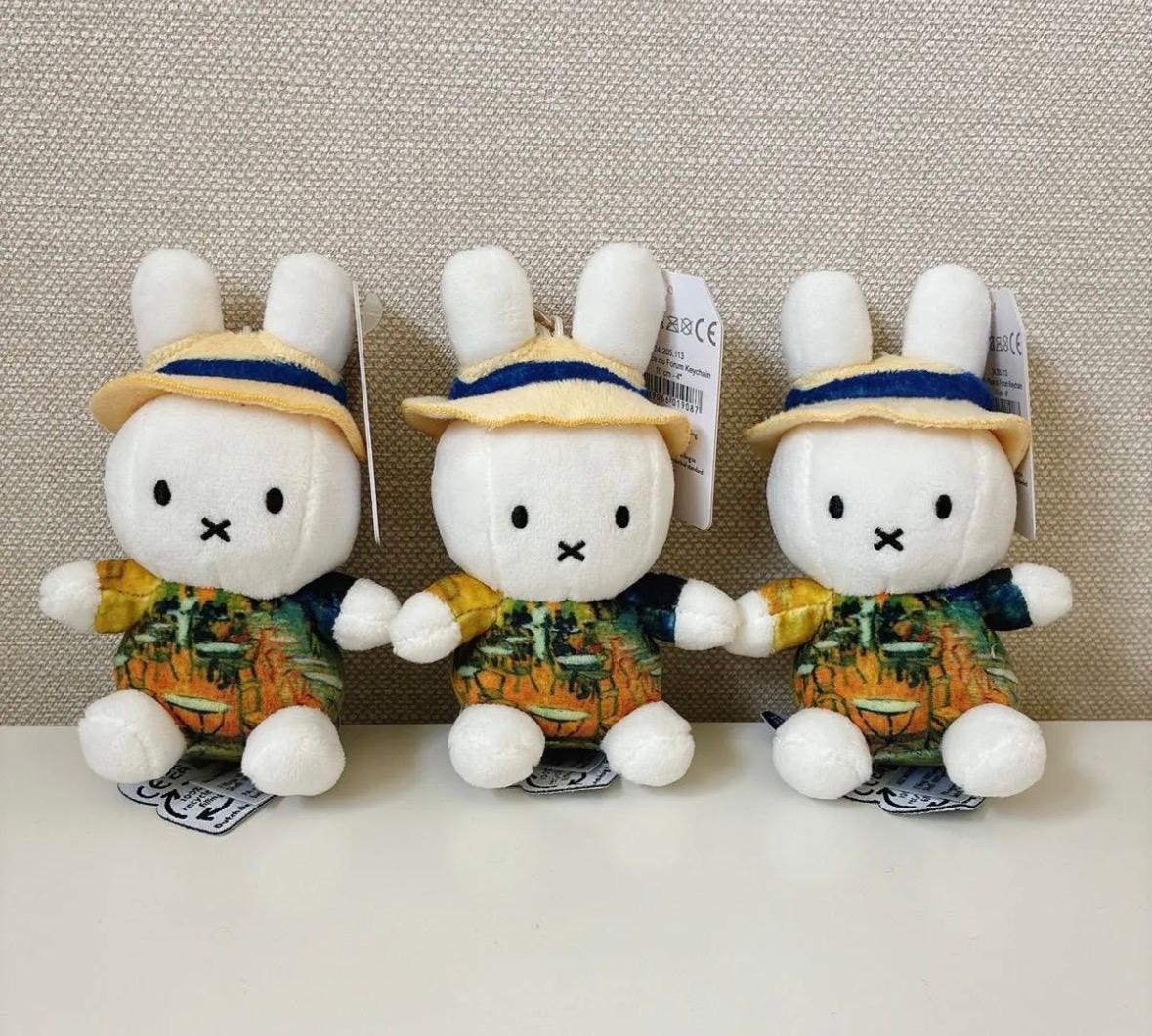 梵高展覽Miffy公仔掛飾