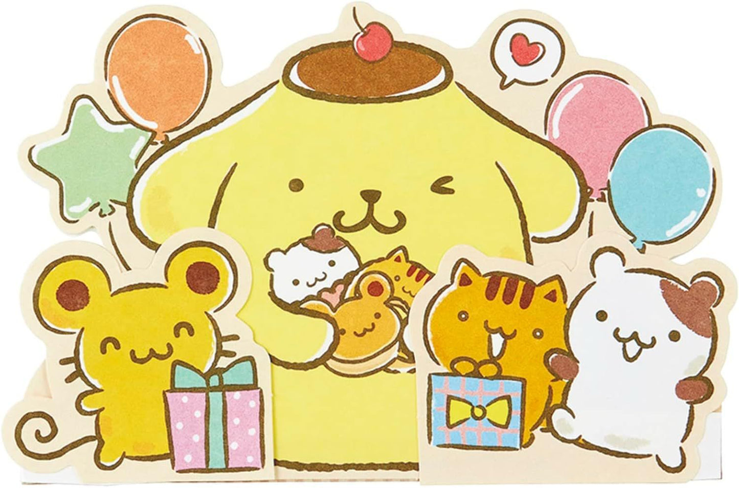 Sanrio 布甸狗生日卡