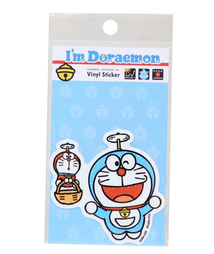 多啦A夢 Vinyl Sticker 防水/防UV 迷你多啦