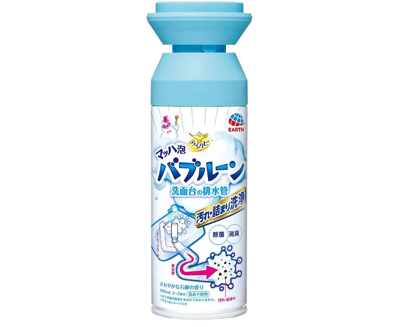 日本 排水管水道泡泡清潔劑