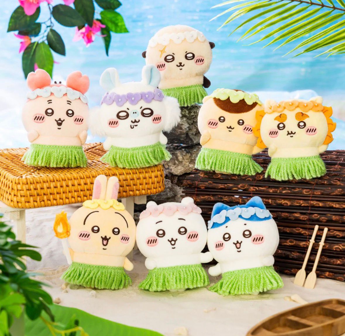 (7月預訂) Chiikawa 人魚之島大電影公仔掛飾
