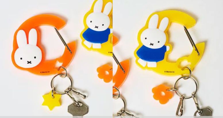 Dick Bruna × studio CLIP 2026 Miffy C型扣