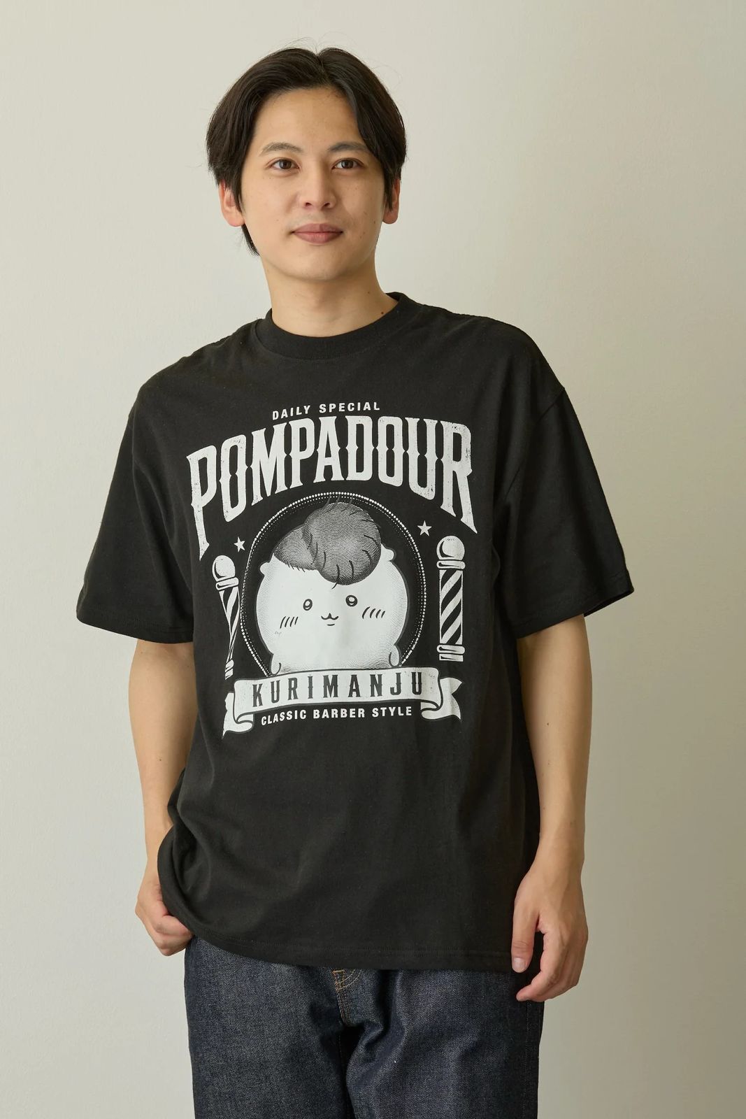 Chiikawa x Talking Head 栗子Pompadour T-shirt