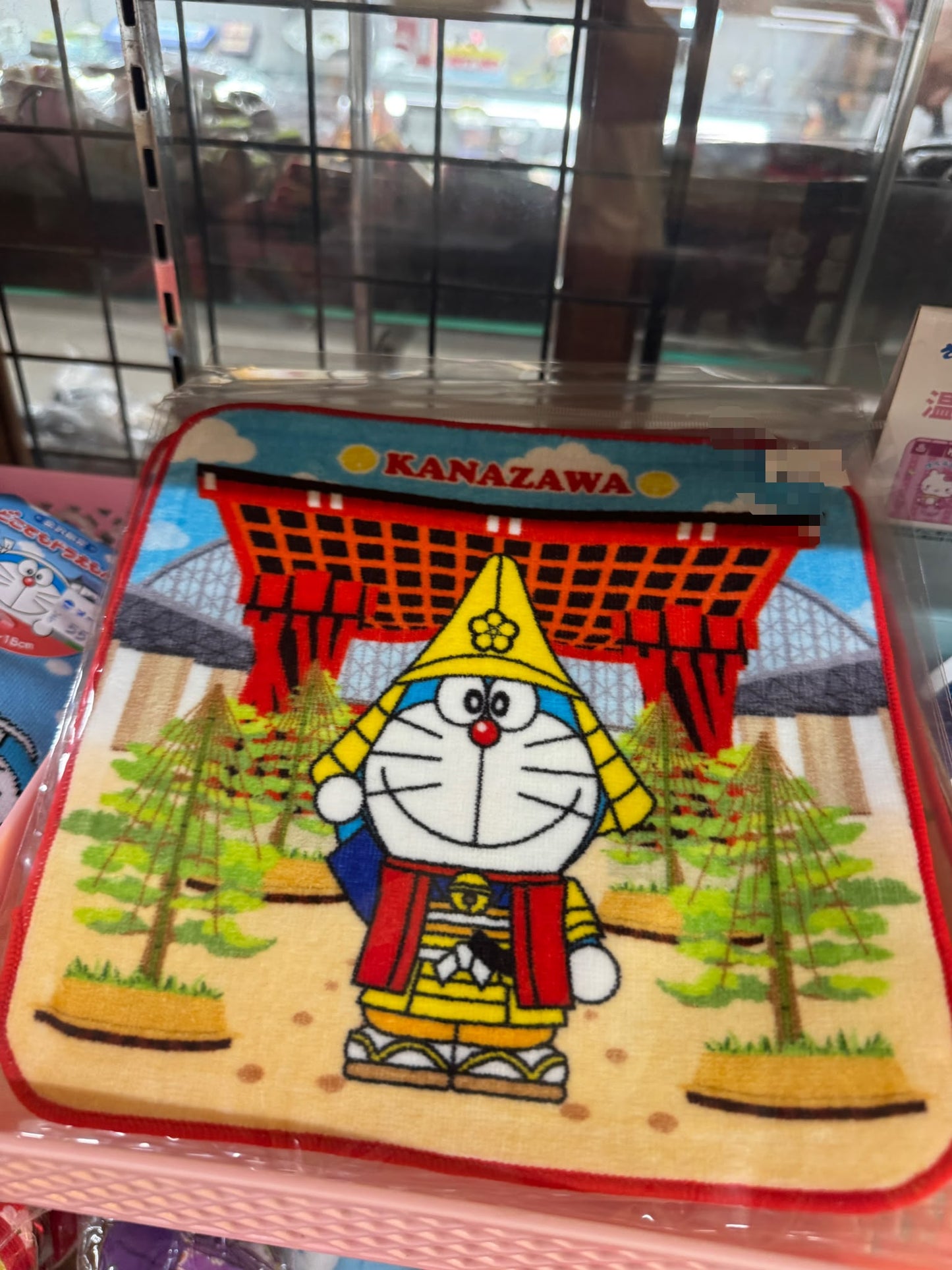 金澤限定 多啦A夢 手巾