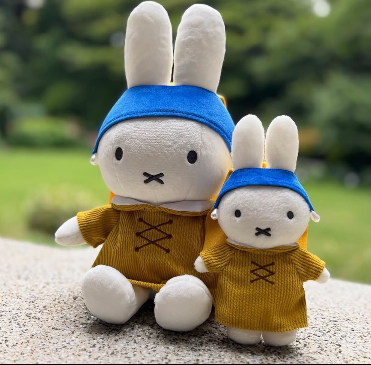 Miffy × 維梅爾《戴珍珠耳環的少女》限定公仔