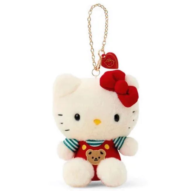 Hello Kitty 50th Anniversary 50周年紀念公仔掛飾 | Standard Red 經典紅裝復刻版