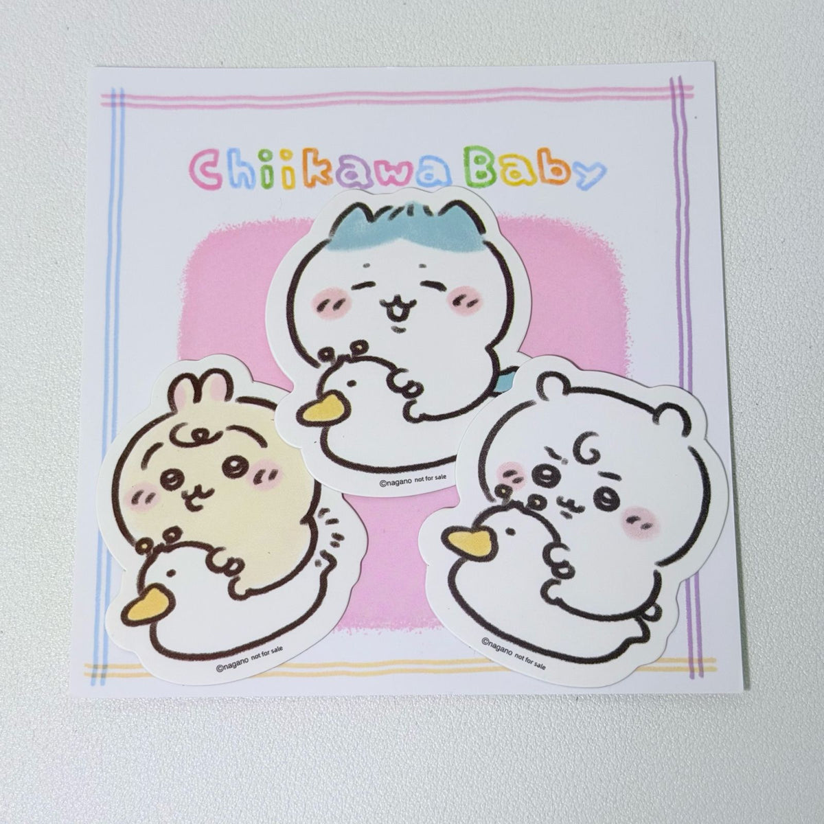 Chiikawa baby 貼紙Set