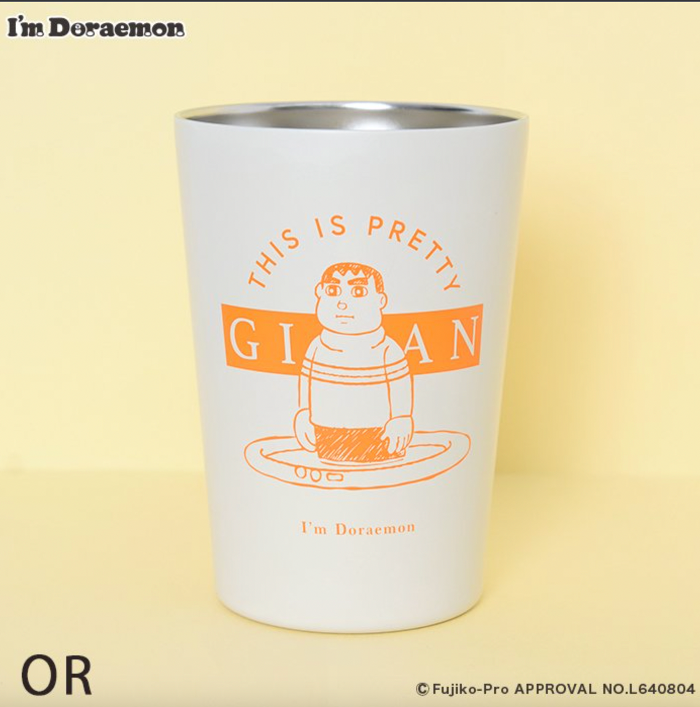 I'm Doraemon 2 WAY Tumbler