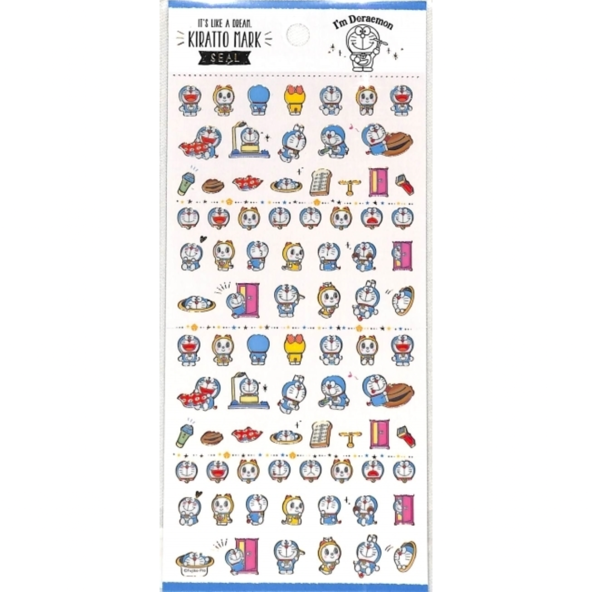 Doraemon Kiratto Mark sticker