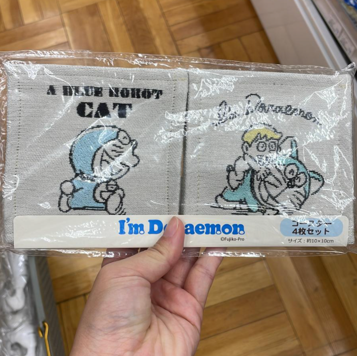 I'm Doraemon 杯墊4個裝