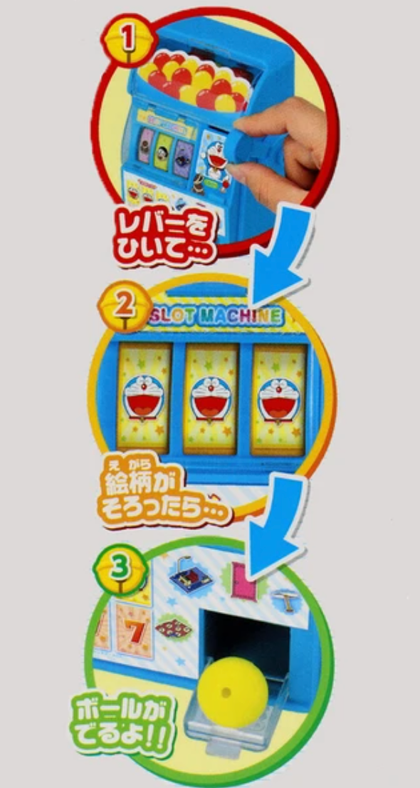 多啦A夢老虎機玩具遊戲