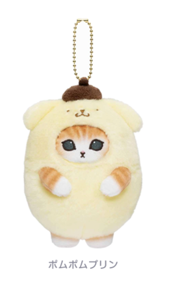 Mofusand x Sanrio 公仔掛飾