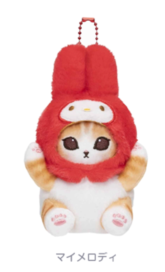 Mofusand x Sanrio 公仔掛飾