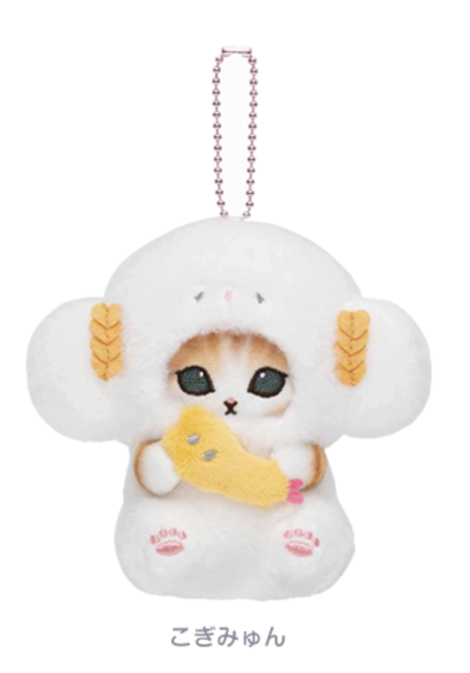 Mofusand x Sanrio 公仔掛飾