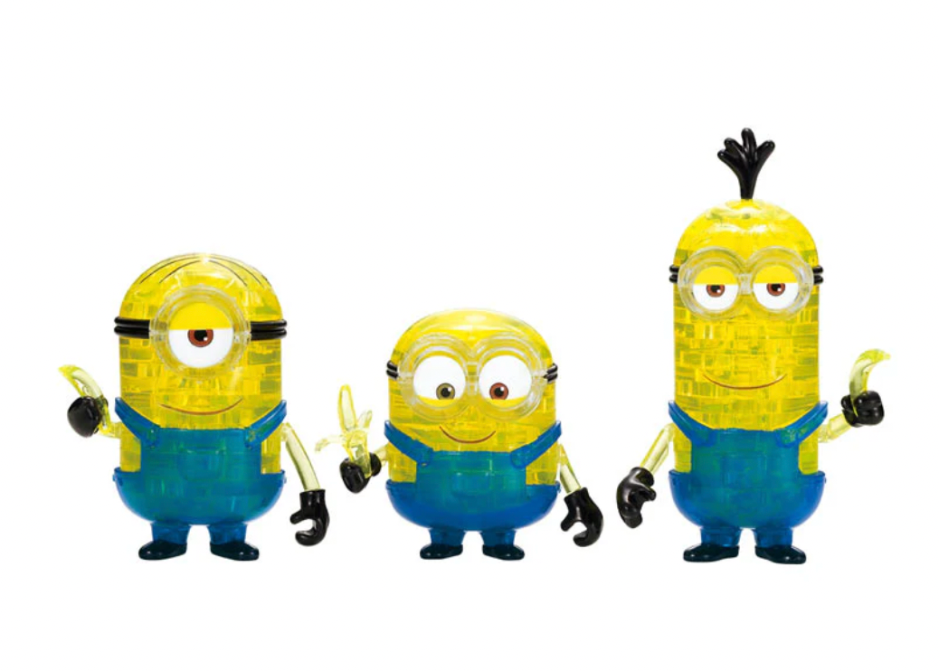 Crystal Puzzle Minions水晶立體拼圖