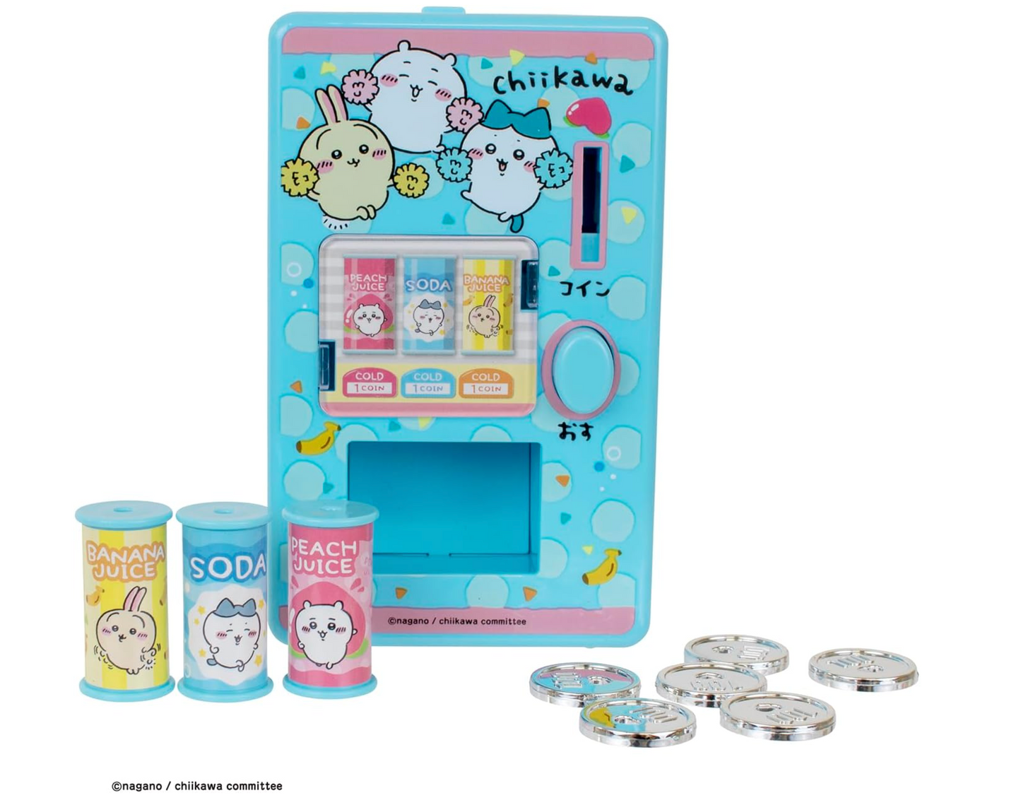 Chiikawa 自動販賣機遊戲玩具套裝