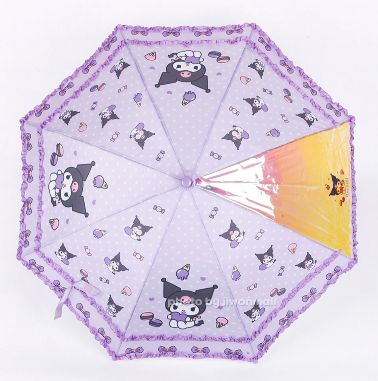 Sanrio Kuromi 甜品 47cm長遮/雨傘
