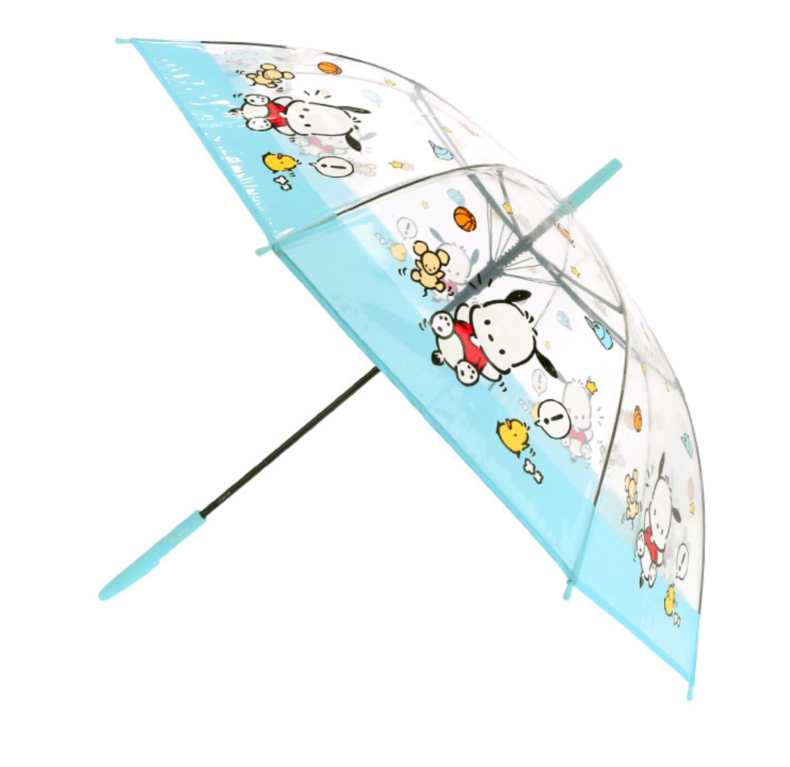 Sanrio PC狗 透明 60cm 長遮/雨傘