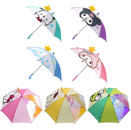 Sanrio 3D星星 47cm 長遮/雨傘