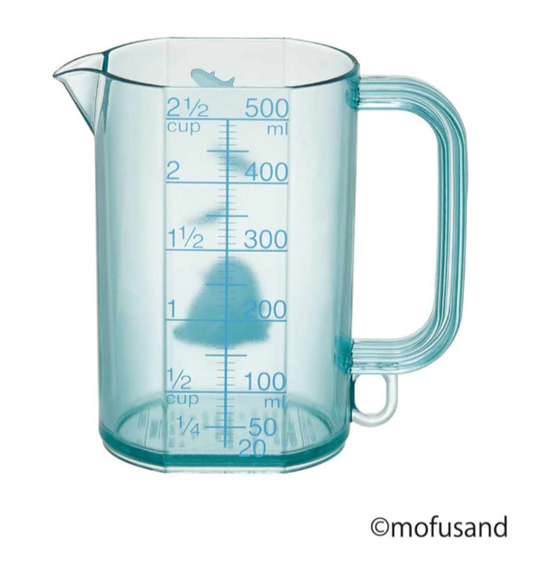 Skater Mofusand 500mL透明量杯