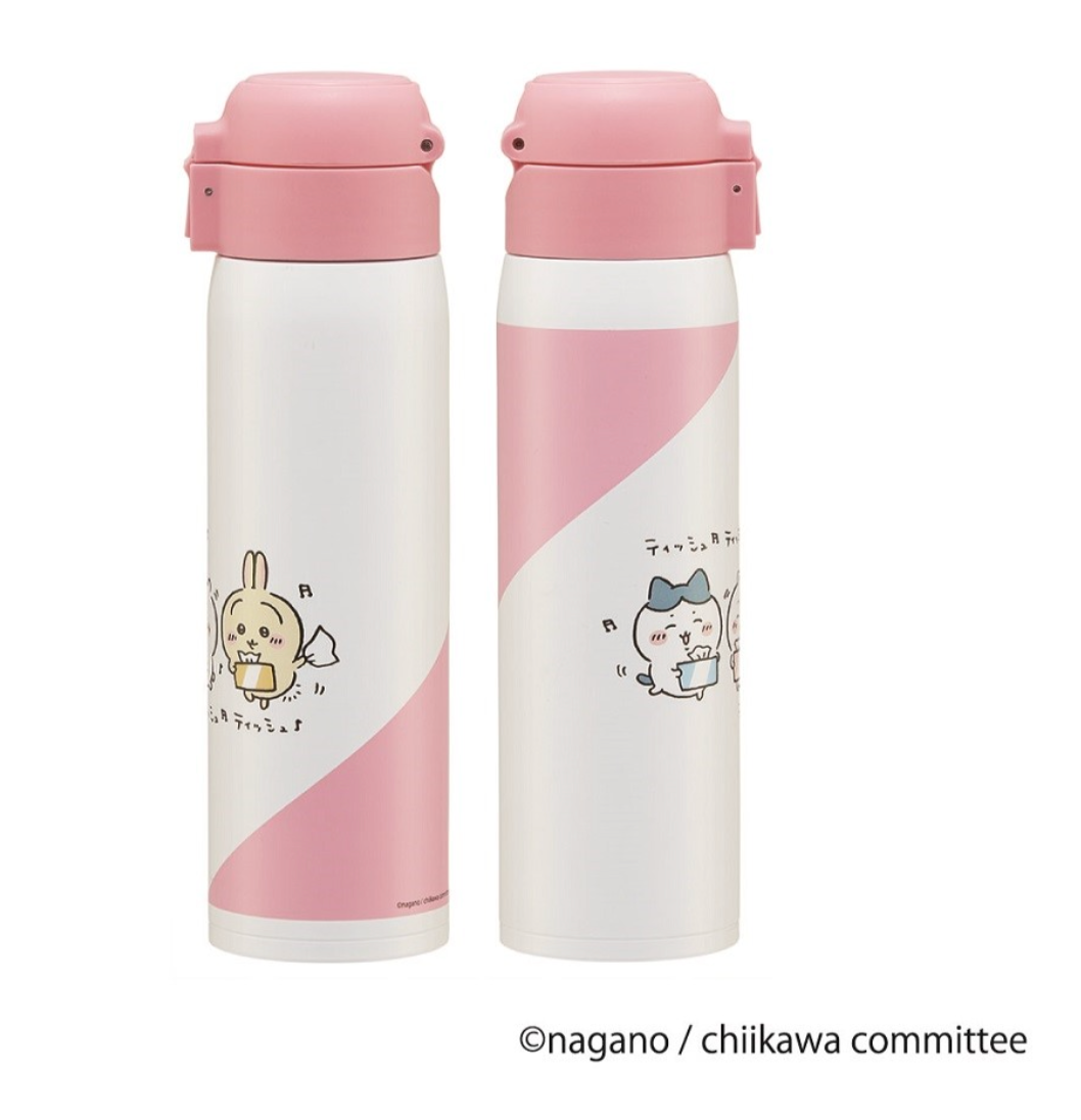 Skater Chiikawa 480mL 不鏽鋼真空保溫保冷瓶/水壺