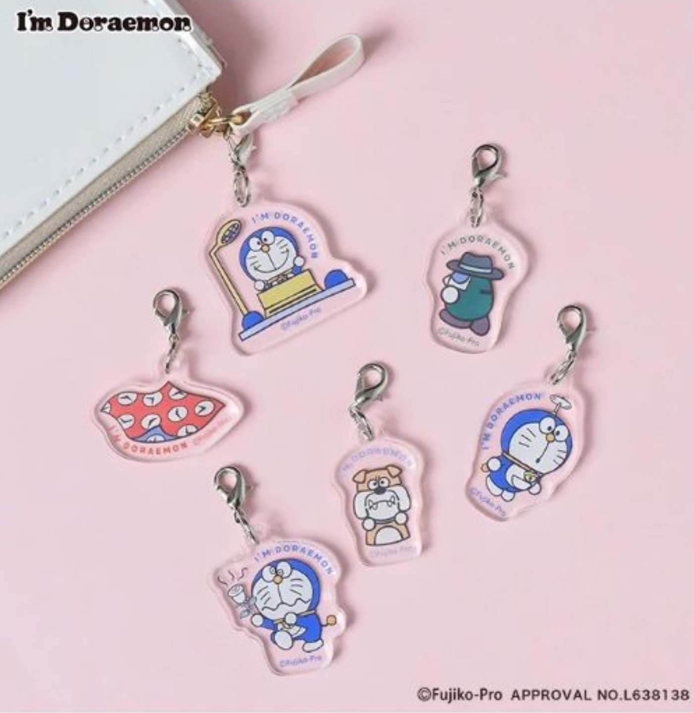 Flowering 多啦A夢掛飾(隨機一款)