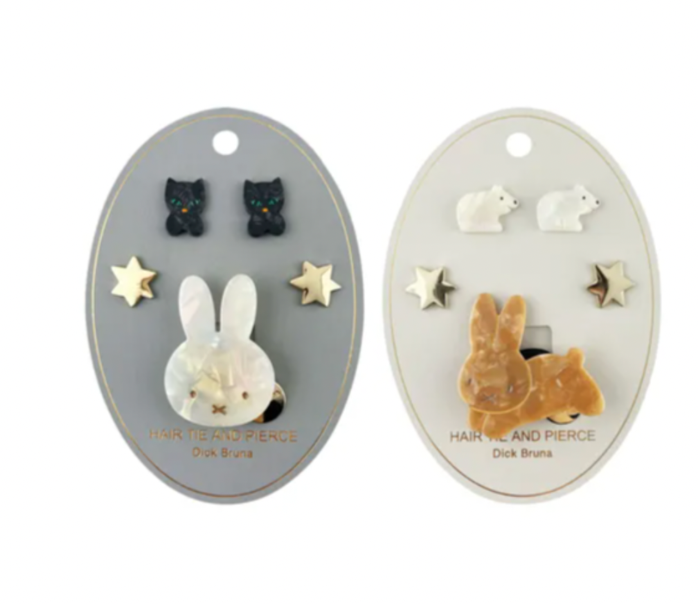 Miffy 髮圈&耳環套裝