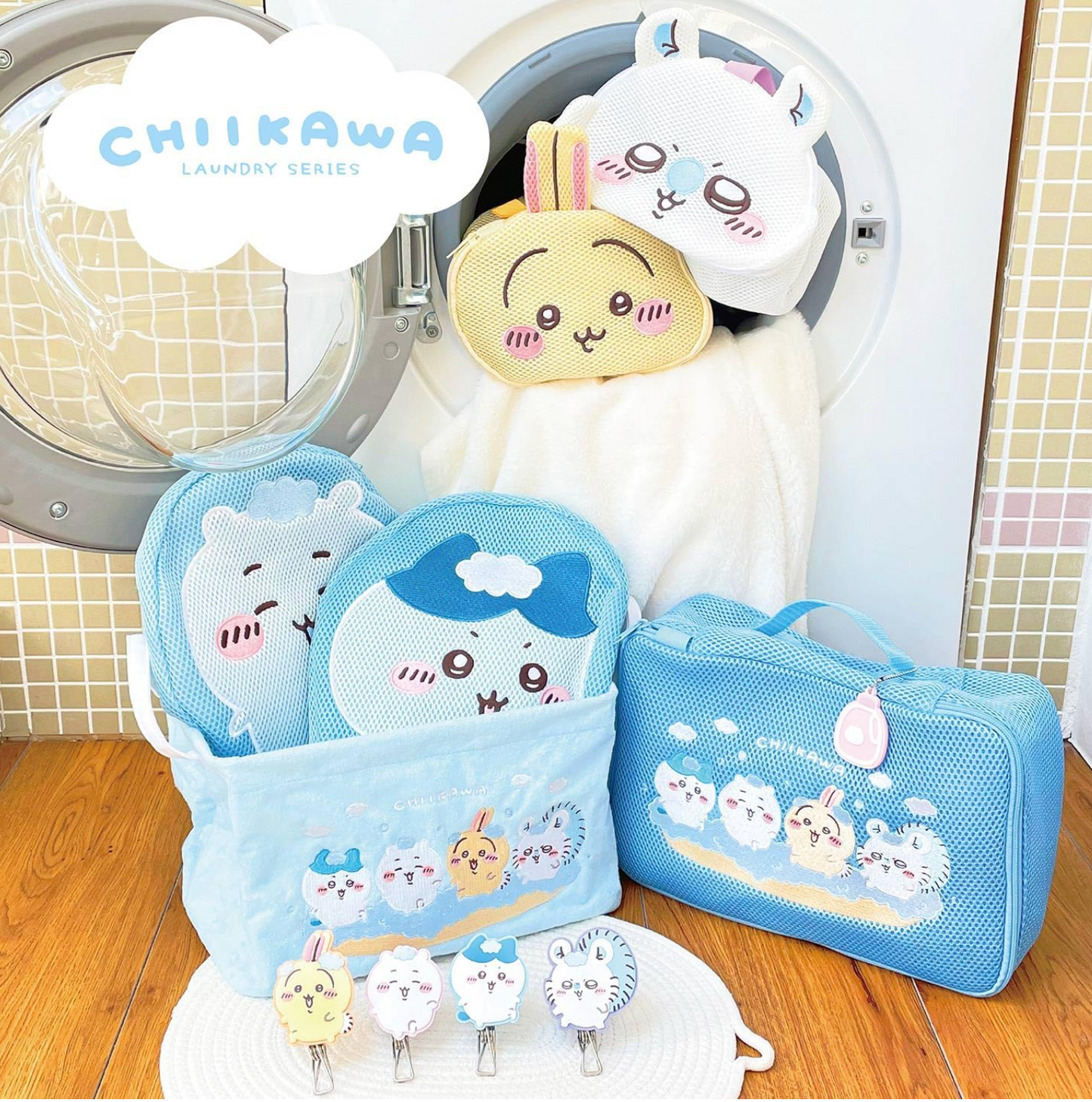 Chiikawa Laundry Series 多用途洗衣網袋