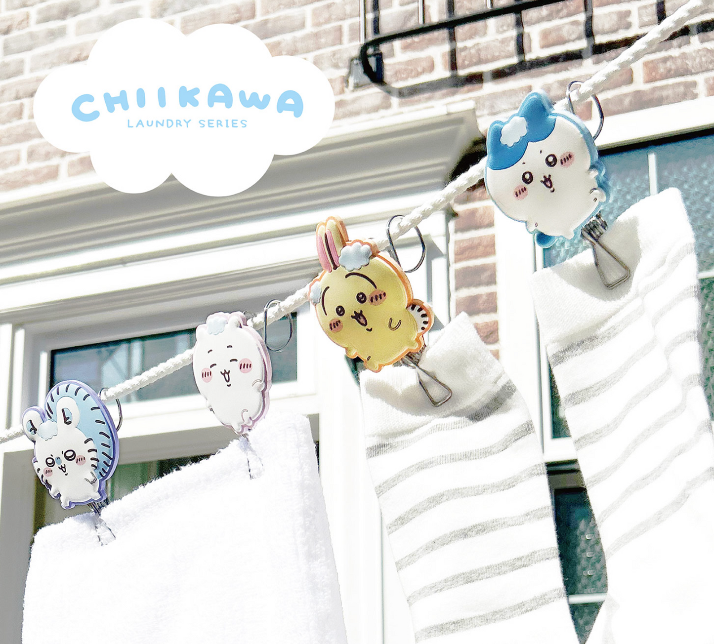 Chiikawa Laundry Series 洗衣夾