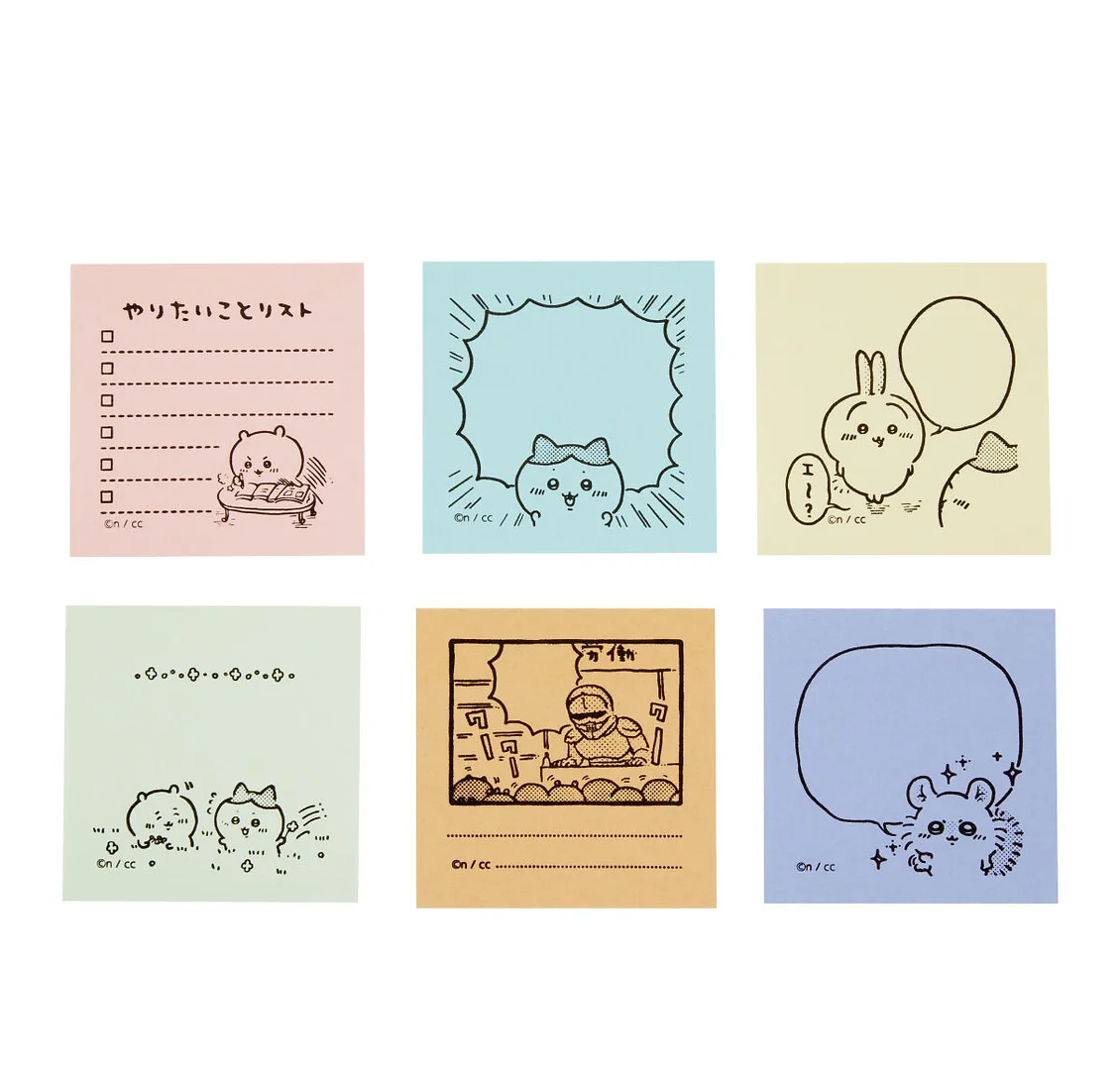 Chiikawa Memo 手繪風浸透原子印章第1彈