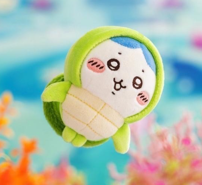 Chiikawa 水族館系列 烏龜小八公仔掛飾