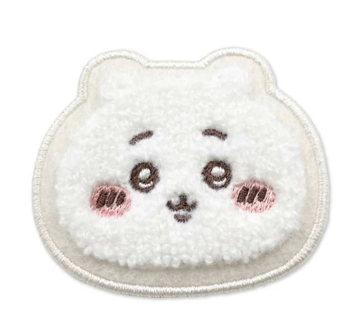 Chiikawa 毛毛刺繡襟章/扣針