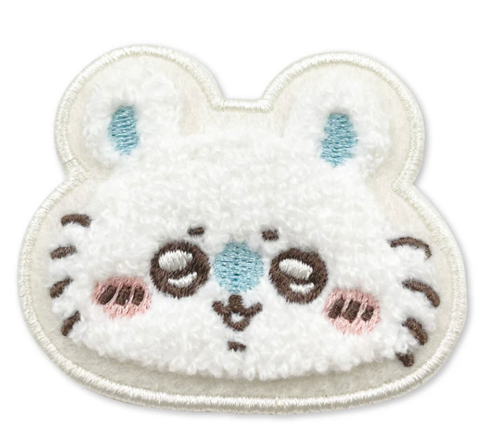 Chiikawa 毛毛刺繡襟章/扣針