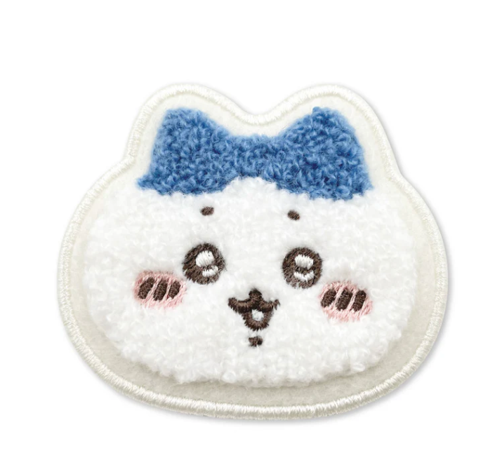 Chiikawa 毛毛刺繡襟章/扣針