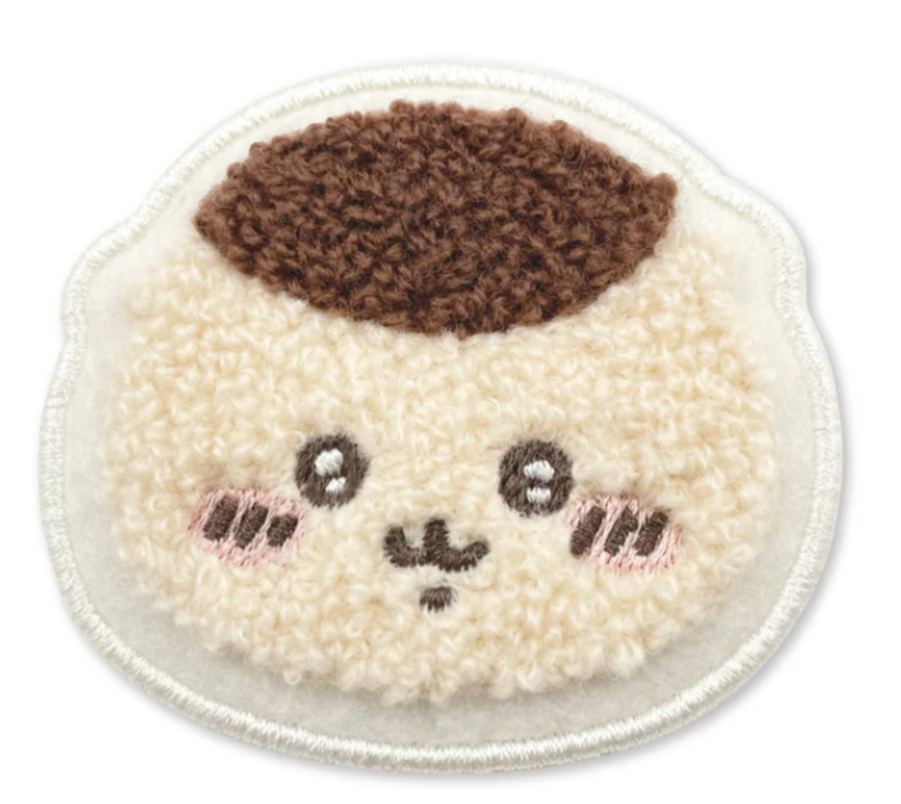 Chiikawa 毛毛刺繡襟章/扣針