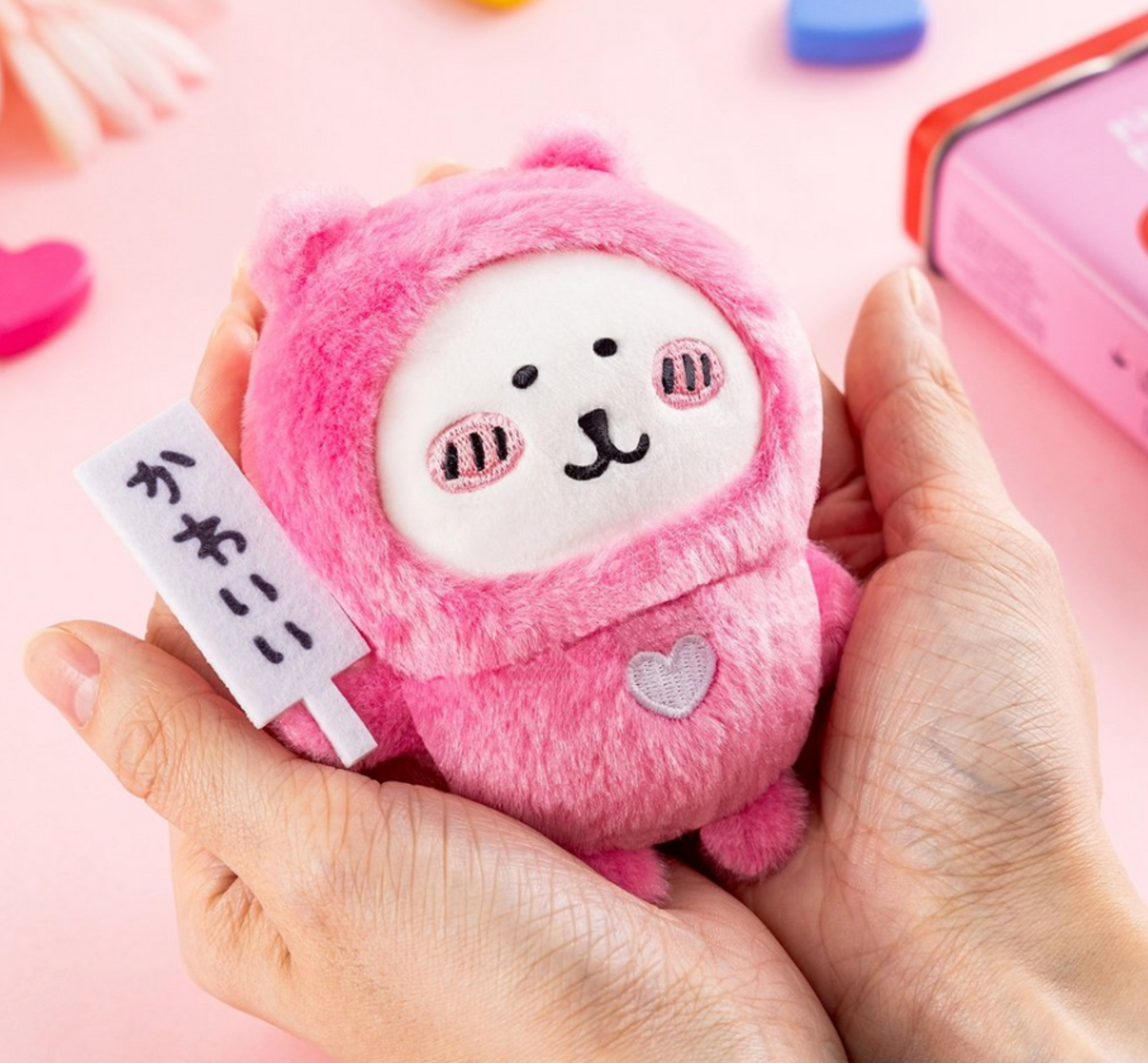 Nagano Kawaii可愛愛心白熊自嘲熊公仔掛飾