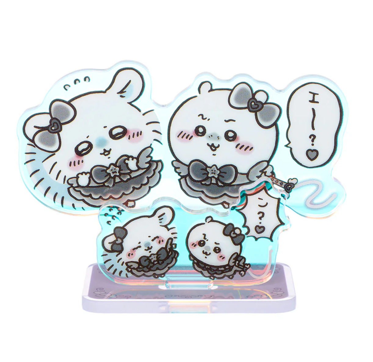 Chiikawa 黑魔法少女 小可愛&飛鼠立牌
