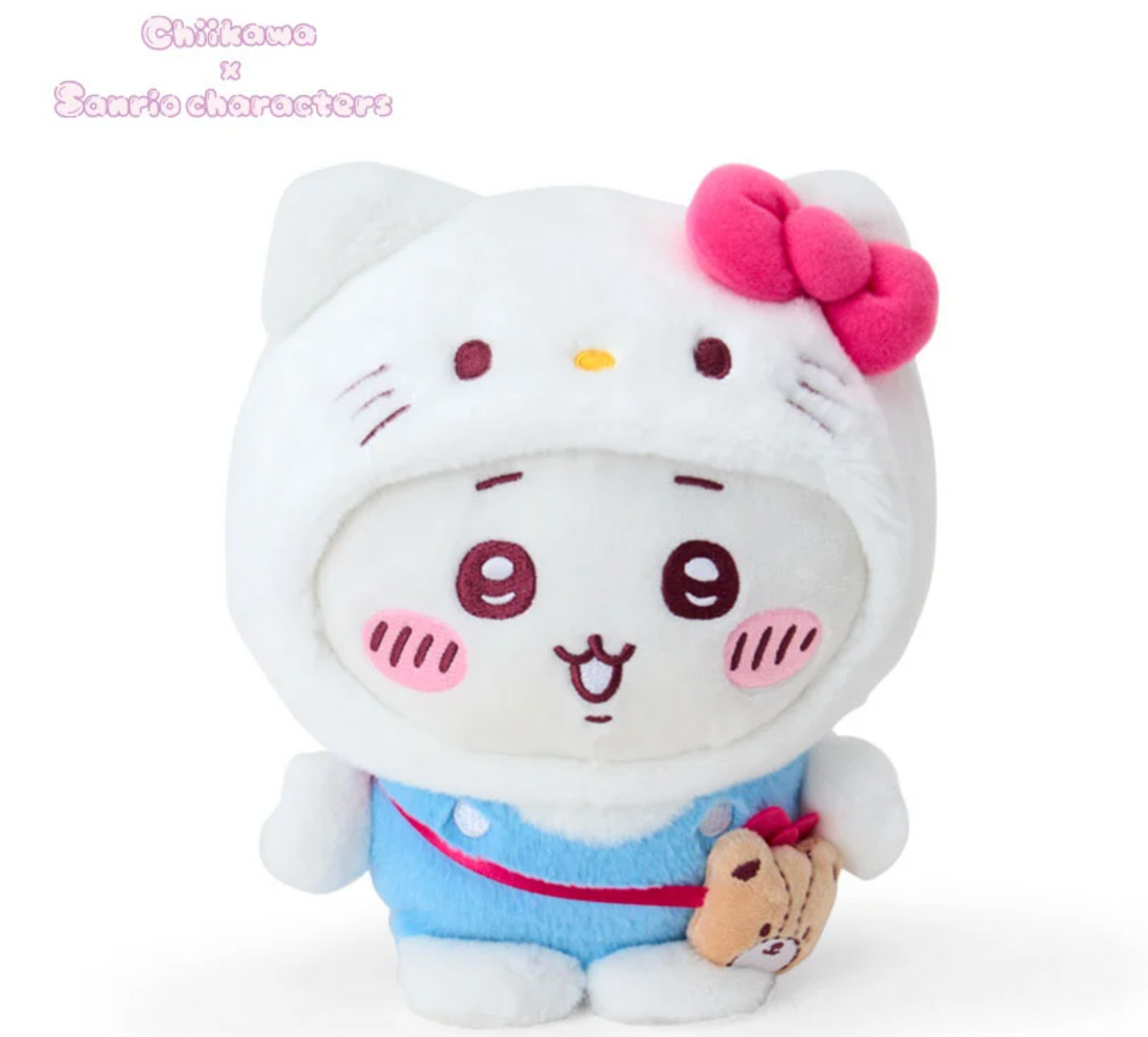 (14-21日到貨)Chiikawa x Sanrio 限定公仔(小可愛 x Hello Kitty)
