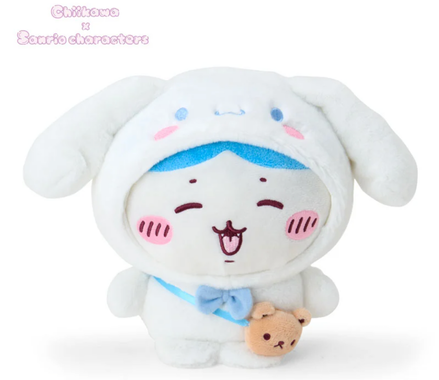 (14-21日到貨)Chiikawa x Sanrio 限定公仔(小八貓 x 玉桂狗)